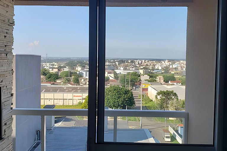Linda Cobertura com vista para a Serra do Mar