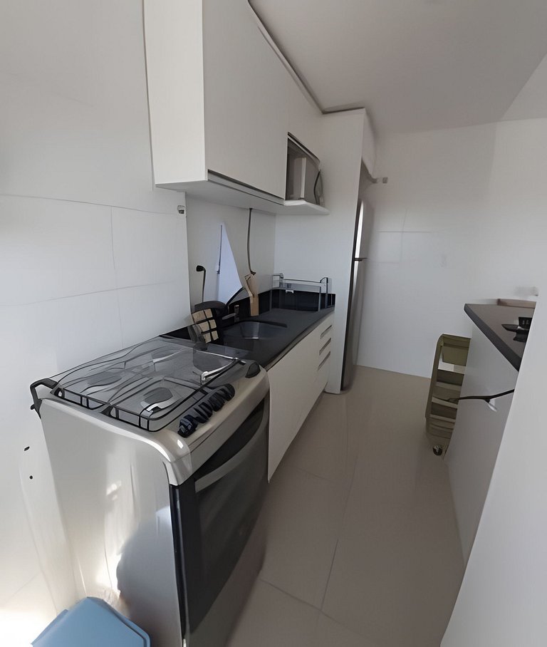 CB3: Dúplex central com linda vista e conforto
